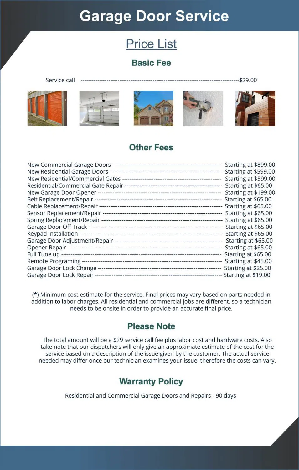 Golden Garage Door Service Colmar Manor, MD 301-778-0045